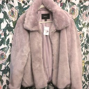 Forever 21+ faux fur jacket
